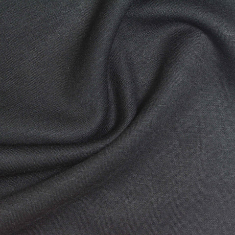 Dark Grey Marl Scuba Knit, Poly-Viscose, 230 gsm