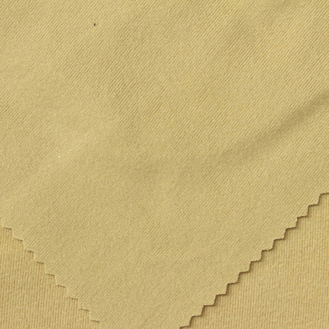 Polyester Stretch Rib Knit Fabric, 220 gsm, 185 cm — Khaki, ref EF-259131
