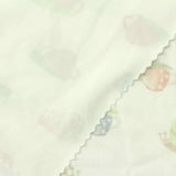 Pastel Green Shells Milk Silk Knit, Polyester, 148 gsm — photo 1