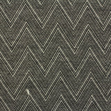 Black Chevron Jacquard, Viscose-Poly, 270 gsm — photo 1