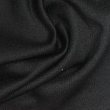 Polyester Stretch Knit Fabric, 250 gsm, 160 cm — Black — photo 1