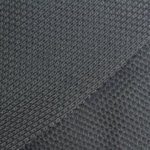 100% Cotton Chunky Knit Fabric, 500 gsm, 150 cm — Grey