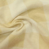 Cream Check Knit, Polyester, 306 gsm — photo 1