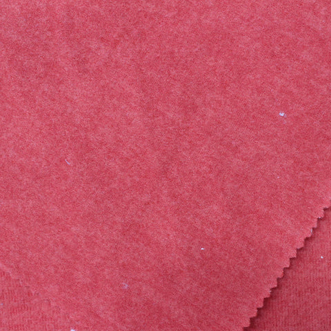 Red Heather Chunky Knit, Polyester