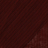 Jacquard 100% Polyester Rib Knit Fabric, 134 gsm — Red — photo 1