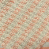 Peach Horizontal-Stripe French Terry, Poly-Cotton — photo 1
