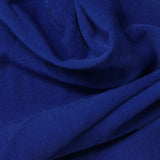 Polyester Viscose Stretch Twill Fabric, 258 gsm, 140 cm — Blue — photo 1