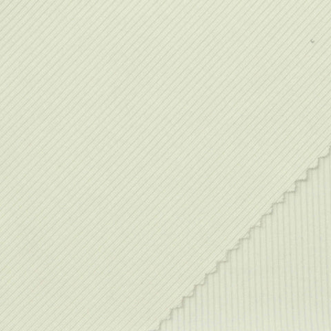Tencel Lyocell Stretch Rib Knit Fabric, 200 gsm, 158 cm — Beige