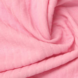 Pink Stripes Interlock Knit, Polyester — photo 1