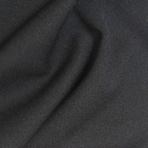 Dark Grey Marl Interlock Knit, Polyester, 390 gsm
