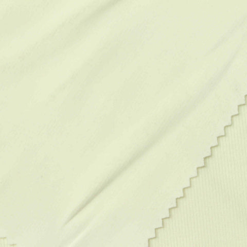 Washed Rib Knit Fabric, 250 gsm, 160 cm — Khaki
