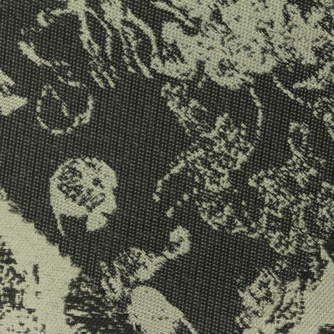 Green Abstract Jacquard, Polyester, 135 gsm