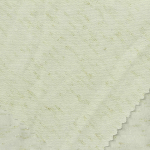 Light Green Marl Jersey Knit, Poly-Viscose, 160 gsm