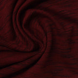 Dark Red Marl French Terry, Polyester, 190 gsm — photo 1