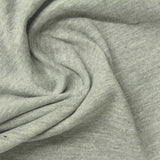 Light Grey Marl Jersey Knit, Cotton-Poly, 196 gsm — photo 1