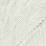 Viscose Stretch Rib Knit Fabric, 280 gsm, 125 cm — White — photo 1