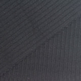 Polyester Viscose Stretch Rib Knit Fabric, 322 gsm, 138 cm — Grey — photo 1