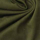 Polyester Stretch Denim Fabric, 200 gsm, 165 cm — Green — photo 1