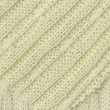 Cream Tone-on-Tone Pointelle Knit, Poly-Cotton, 300 gsm — photo 1