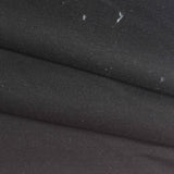 Polyester Cotton Stretch Scuba Knit Fabric, 350 gsm, 160 cm — Black — photo 1