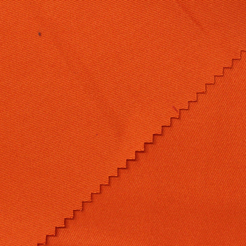 100% Polyester Woven Fabric, 195 gsm, 151 cm — Orange