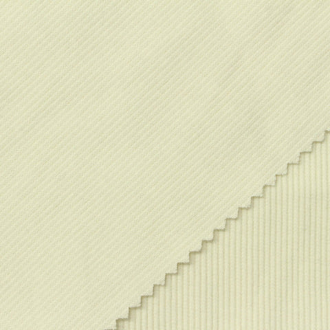 Cotton Polyester Stretch Rib Knit Fabric, 380 gsm, 130 cm — Khaki, ref EF-275358