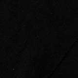Acrylic Stretch Knit Fabric, 200 gsm, 180 cm — Black — photo 1