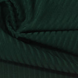 Polyester Stretch Rib Knit Fabric, 201 gsm, 173 cm — Green — photo 1