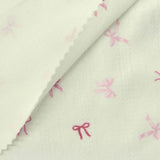 Printed Polyester Stretch Milk Silk Knit Fabric, 180 gsm, 150 cm — Yellow — photo 1