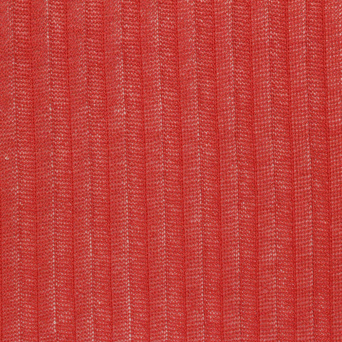 Viscose Nylon Rib Knit Fabric, 150 gsm, 150 cm — Red