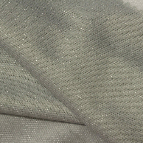 Light Grey Marl Jersey Knit, Polyester, 110 gsm