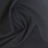 Viscose Nylon Stretch Ponte Knit Fabric, 315 gsm, 158 cm — Black — photo 1