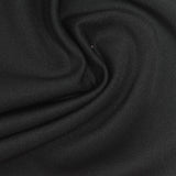 Polyester Stretch Scuba Knit Fabric, 250 gsm, 150 cm — Black — photo 1