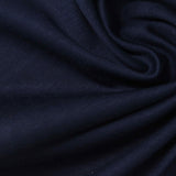 100% Cotton Interlock Knit Fabric, 190 gsm, 160 cm — Navy — photo 1