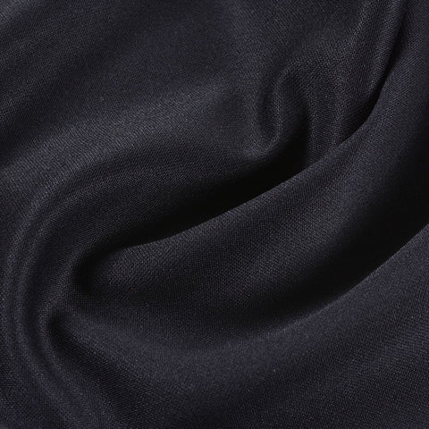 100% Polyester Scuba Knit Fabric, 280 gsm, 160 cm — Black