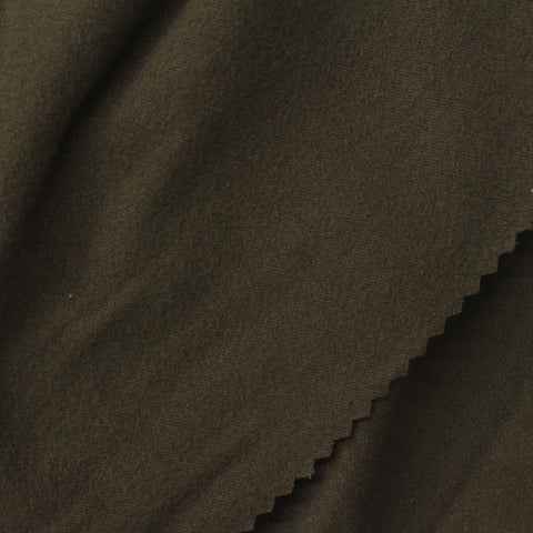 Polyester Stretch Velvet Fabric, 220 gsm, 185 cm — Khaki