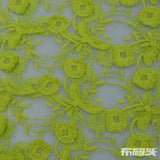 Lime Floral Milk Silk Knit — photo 1