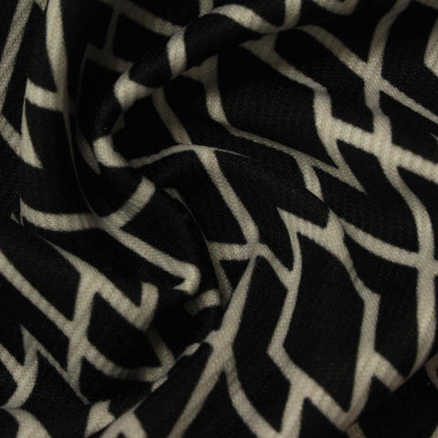 Beige Diamond Ponte Knit, Polyester