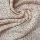 Light Beige Marl Chunky Knit, Polyester, 280 gsm, 180 cm — photo 1