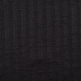 Black Tone-on-Tone Herringbone Jacquard, Viscose-Linen — photo 1