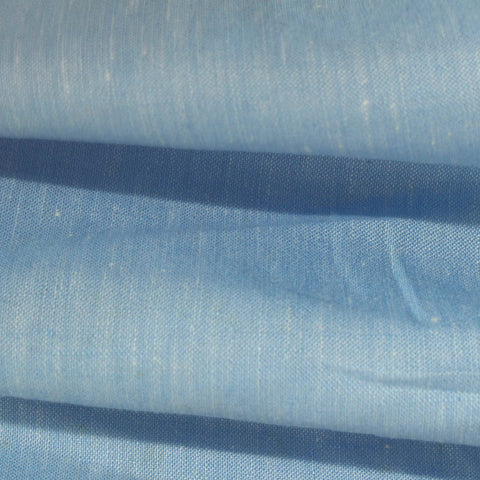 Light Blue Marl Woven, Linen-Tencel Lyocell