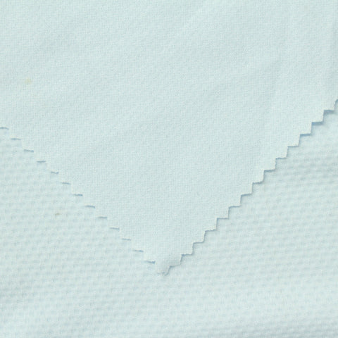 100% Polyester Interlock Knit Fabric, 155 gsm — Blue