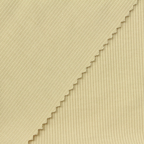 Polyester Stretch Waffle Knit Fabric, 340 gsm, 130 cm — Beige