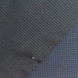 Polyester Stretch Waffle Knit Fabric, 260 gsm, 155 cm — Navy — photo 1