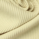 Rib Knit Fabric, 260 gsm, 110 cm — Yellow — photo 1
