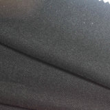 Brushed 100% Polyester Scuba Knit Fabric, 281 gsm, 164 cm — Black — photo 1
