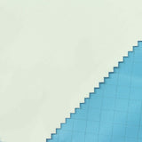 Turquoise Check Woven, Polyester — photo 1