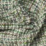 Black Flecked Bouclé, Polyester — photo 1