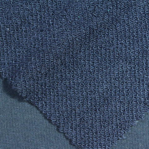 French Terry Fabric, 300 gsm, 152 cm — Blue