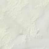 Cream Floral Lace, Nylon-Spandex — photo 1